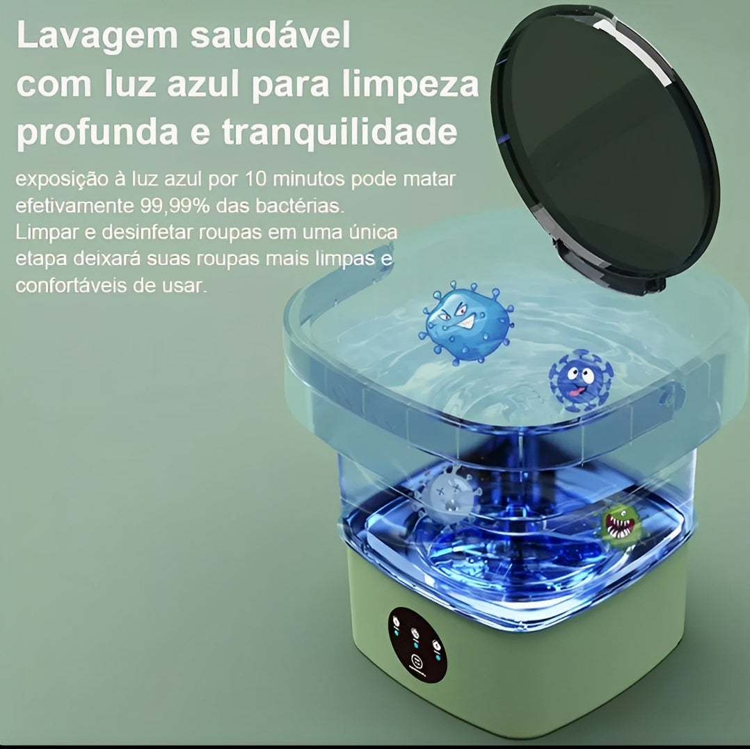 Mini Máquina de Lavar - Lava & Centrifuga 110-220V