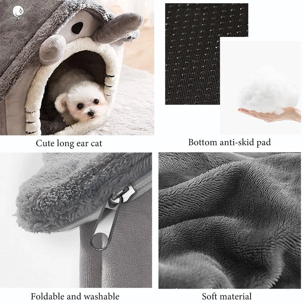 Casinha Dobrável para Gatos e Cães