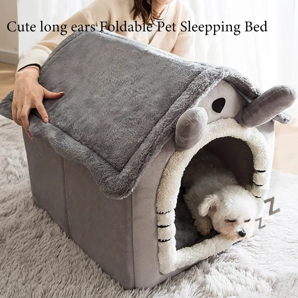 Casinha Dobrável para Gatos e Cães