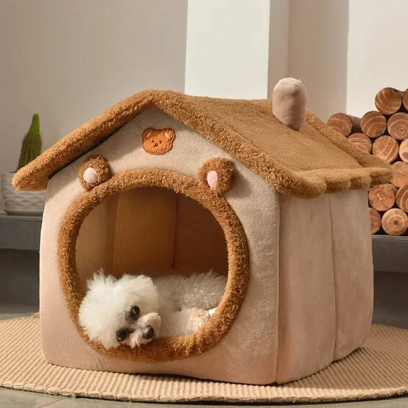 Casinha Dobrável para Gatos e Cães