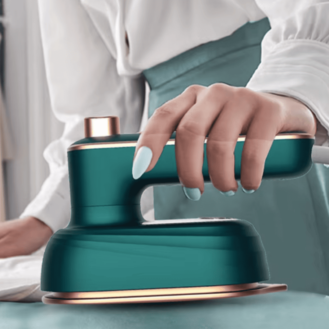 Mini Ferro De Passar Roupas A Vapor Para Viagem - Bivolt