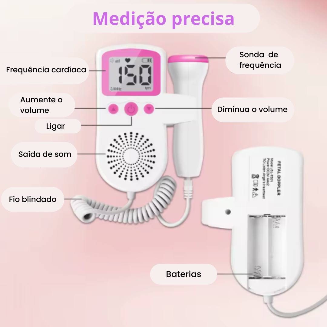 BabyHeart – Monitor de Batimentos Fetal