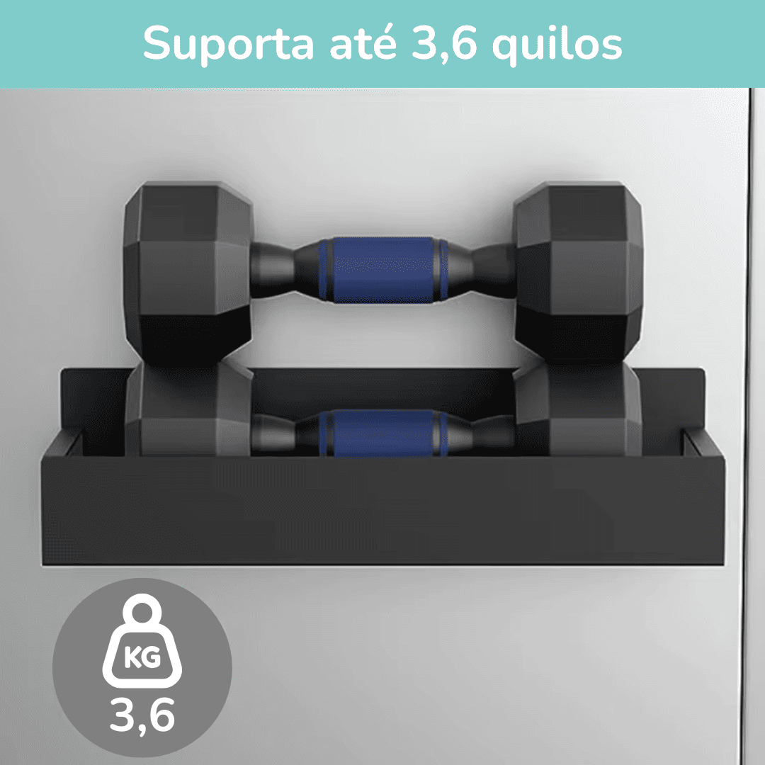 Prateleira magnética para organizar a cozinha - Compre 1 Leve 2 + Suporte de toalha de brinde - SOMENTE HOJE