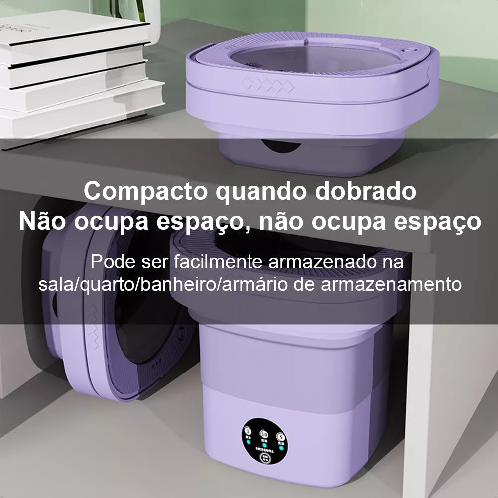 Mini Máquina de Lavar - Lava & Centrifuga 110-220V