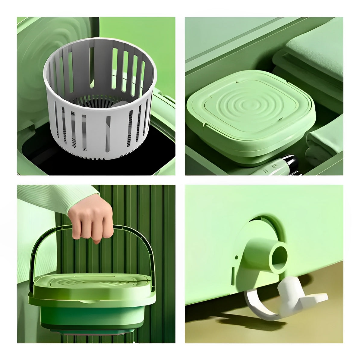 Mini Máquina de Lavar - Lava & Centrifuga 110-220V