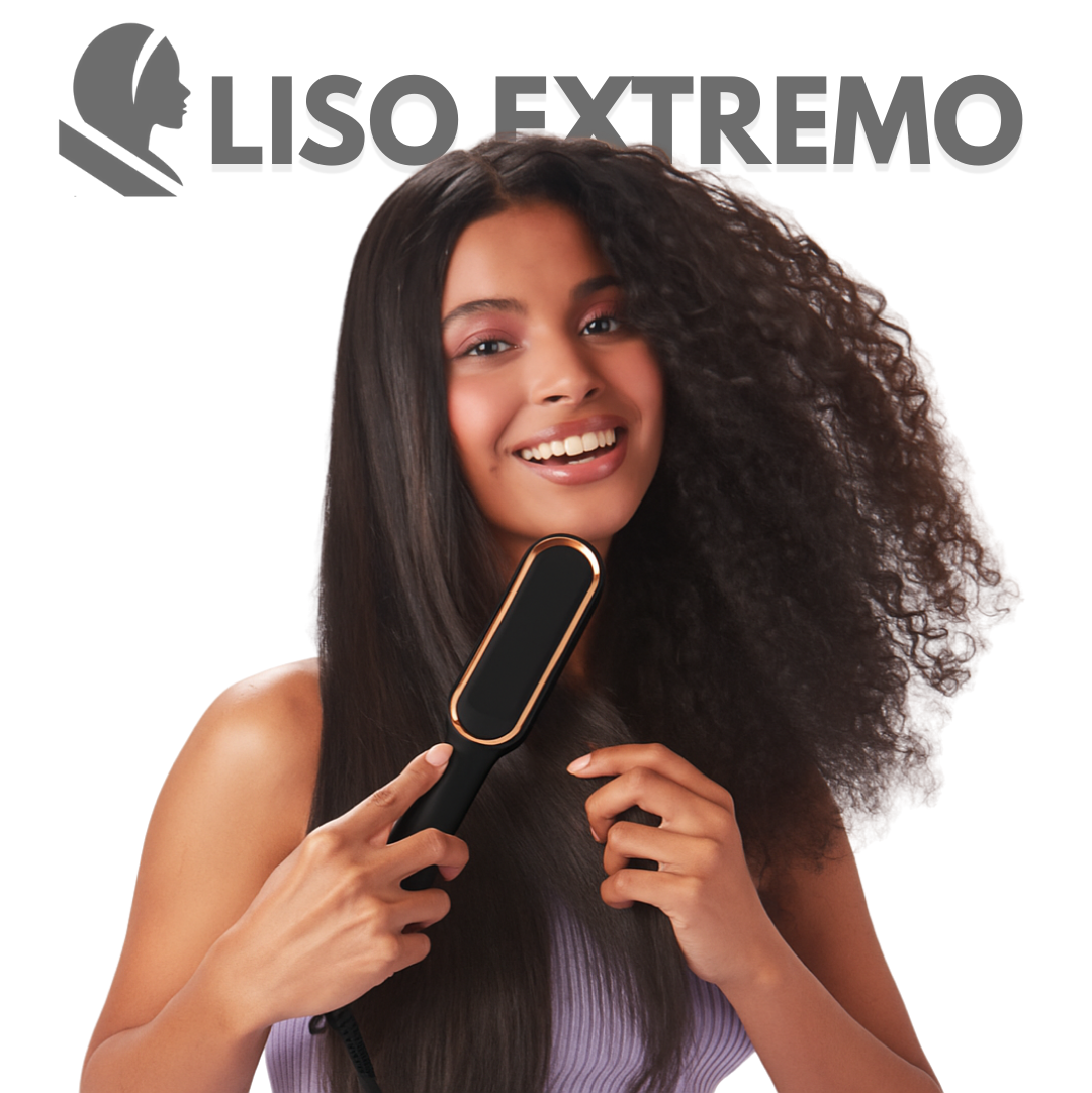 Liso Extremo Escova Alisadora