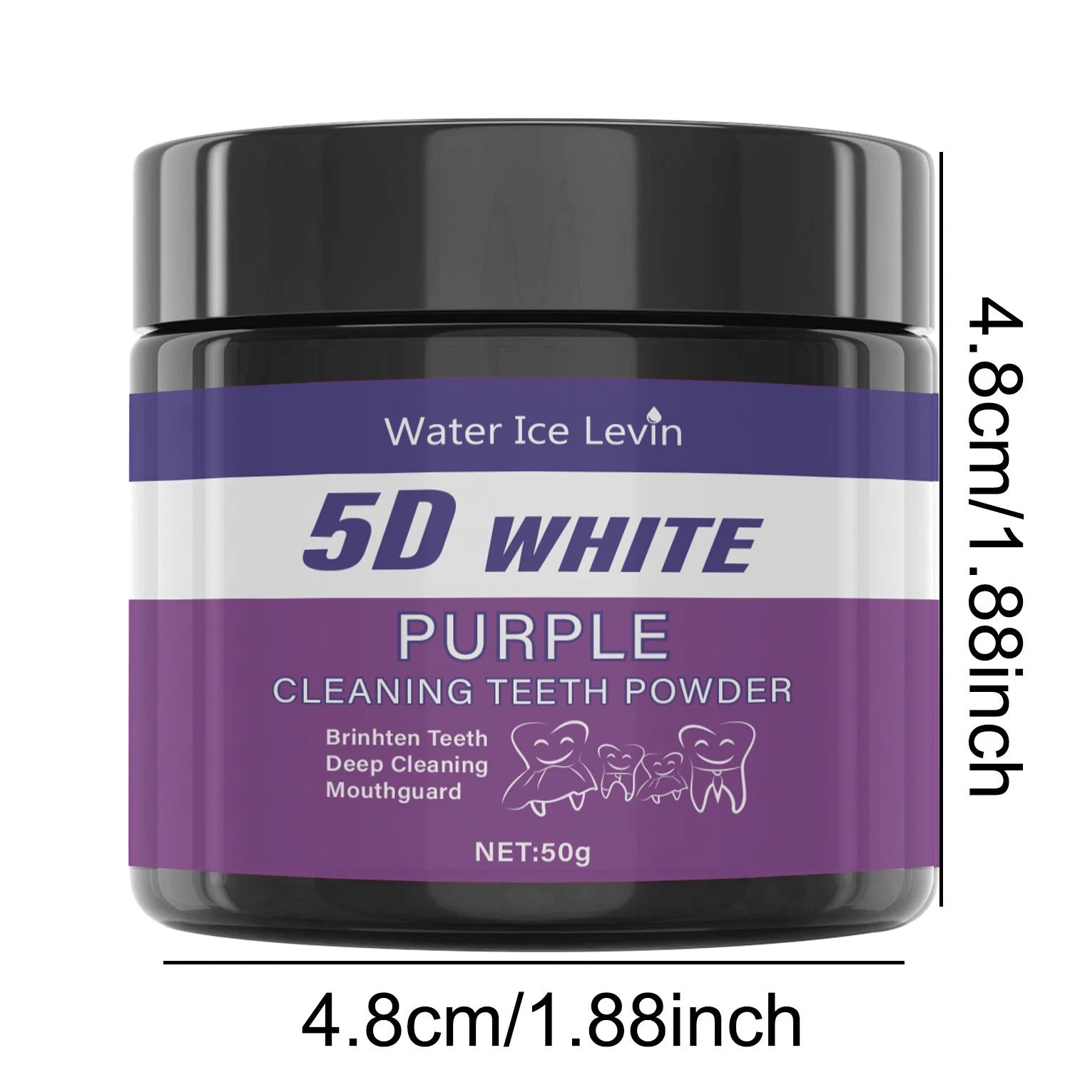 Pó Roxo Clareador Dental
