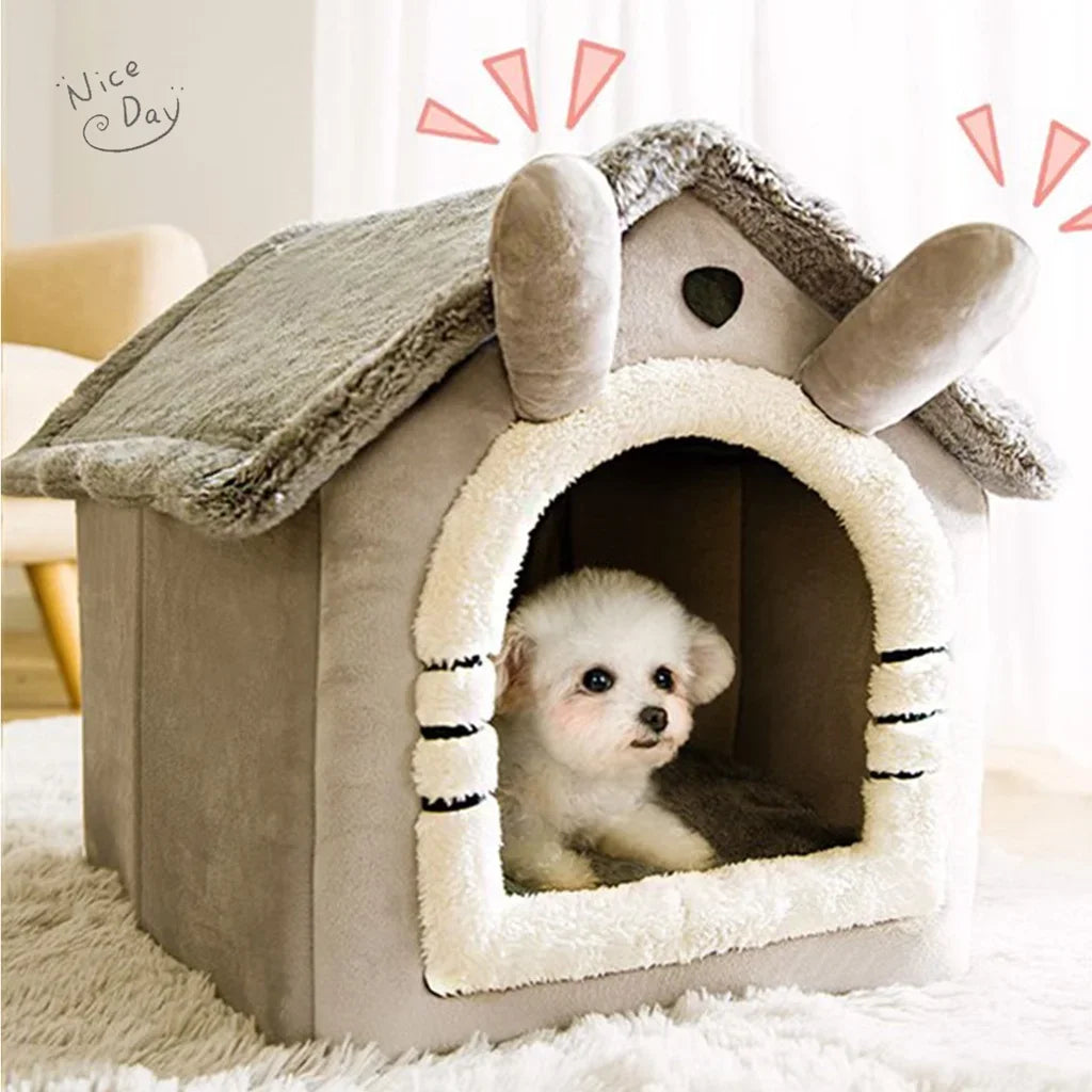 Casinha Dobrável para Gatos e Cães