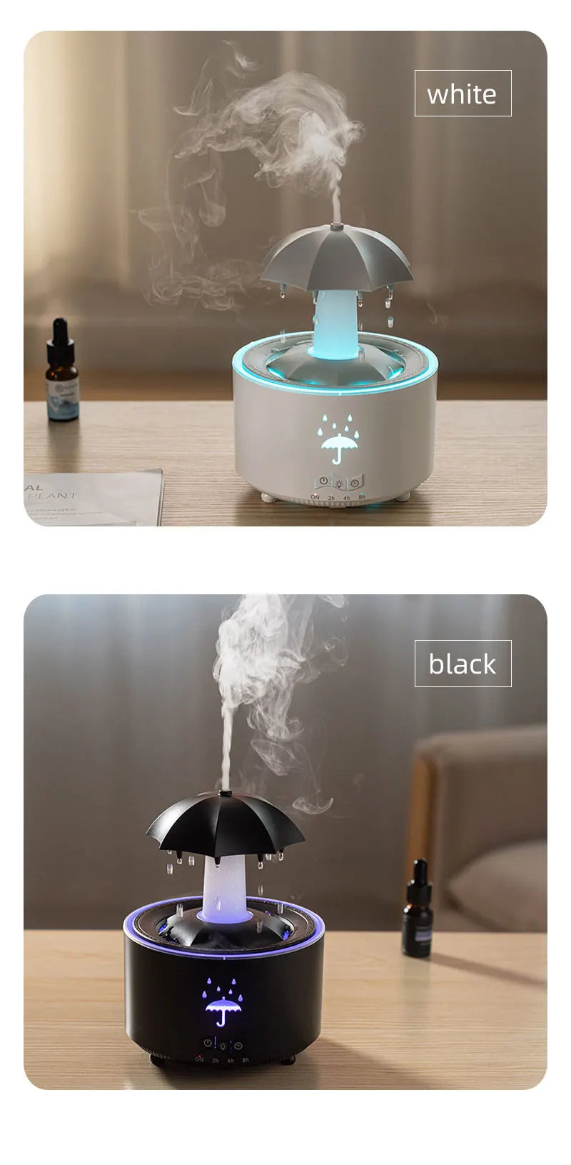 Umidificador Nuvem Chuva