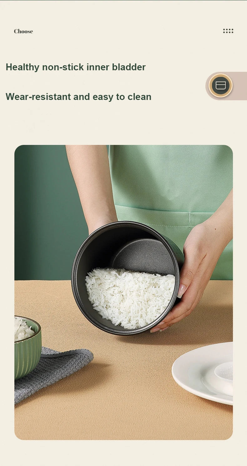Mini Panela Elétrica de Arroz 1,2L