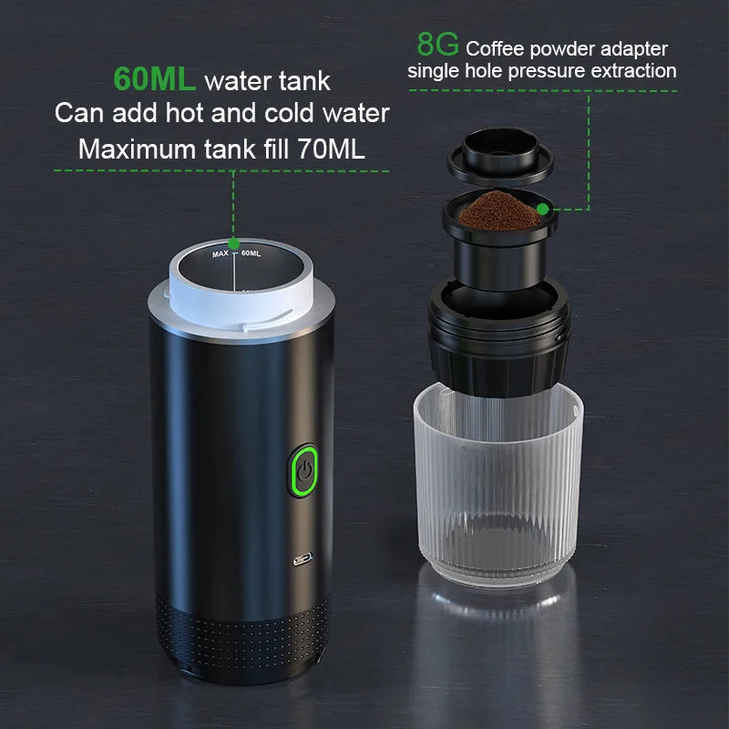 Máquina de Café Portátil 3 em 1