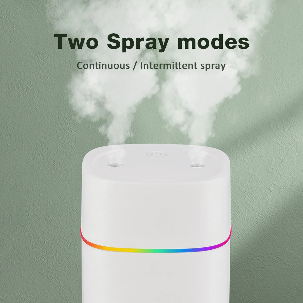 Umidificador de Ar Portátil USB 600ml