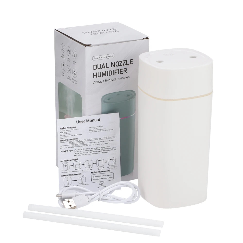 Umidificador de Ar Portátil USB 600ml