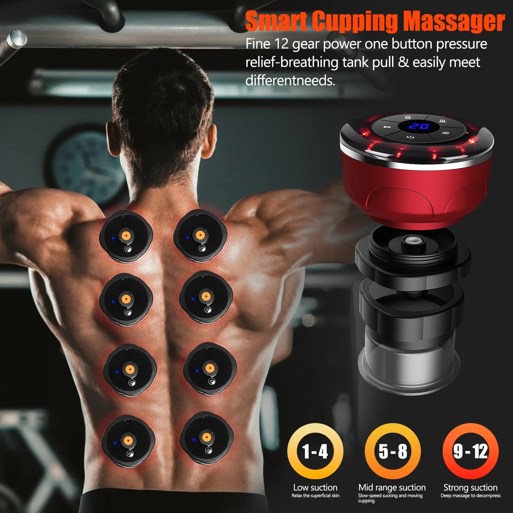 Massageador Elétrico 4 em 1