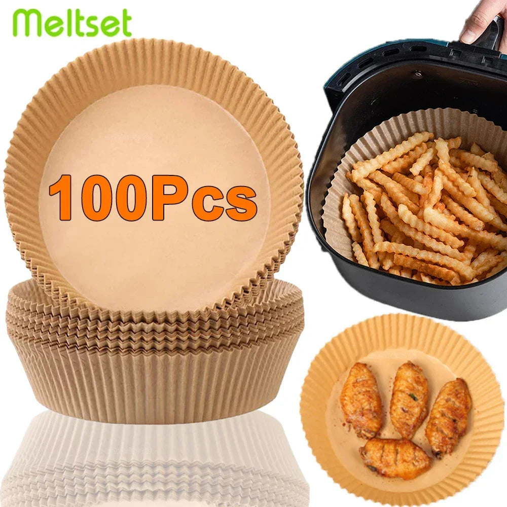 Forma Descartável Antiaderente para Air Fryer