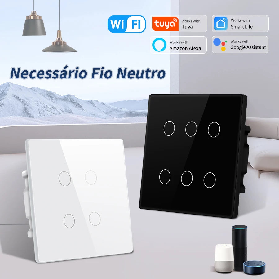 Interruptor Inteligente - Teclas Touch
