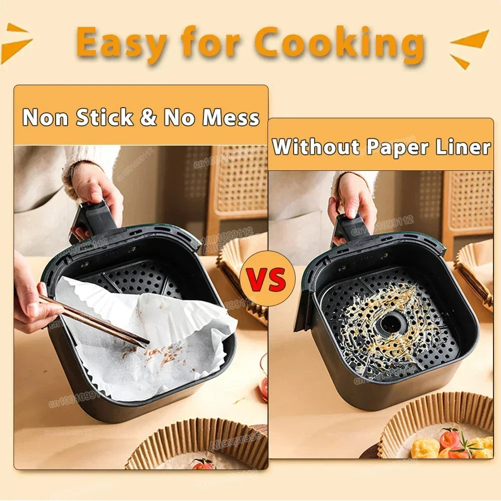 Forma Descartável Antiaderente para Air Fryer