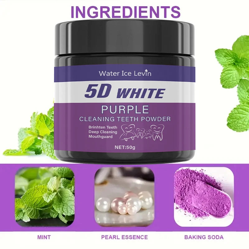 Pó Roxo Clareador Dental