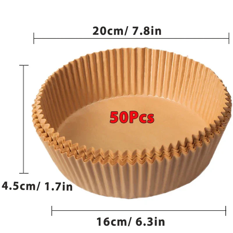 Forma Descartável Antiaderente para Air Fryer