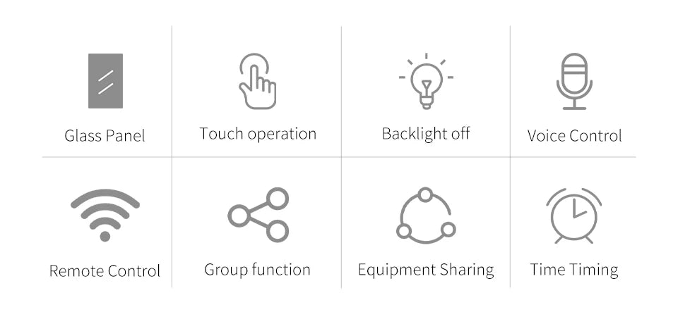 Interruptor Inteligente - Teclas Touch