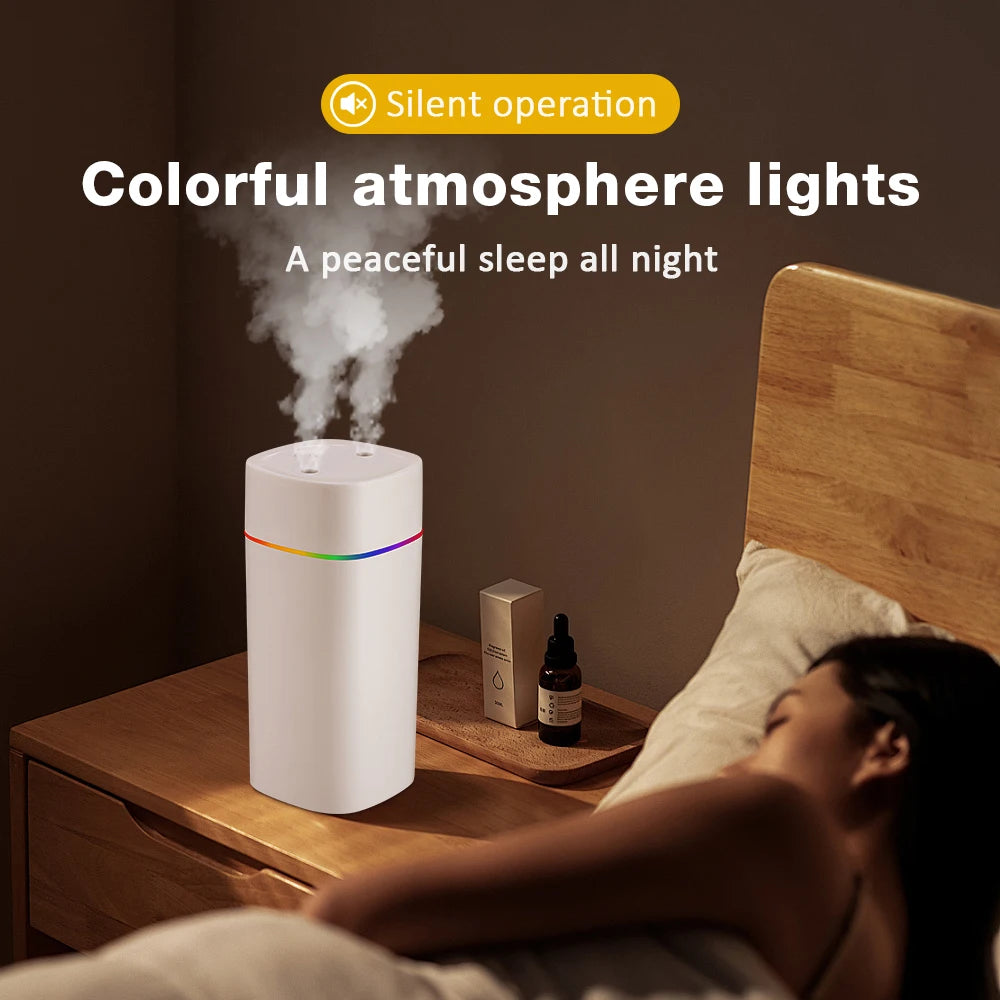 Umidificador de Ar Portátil USB 600ml