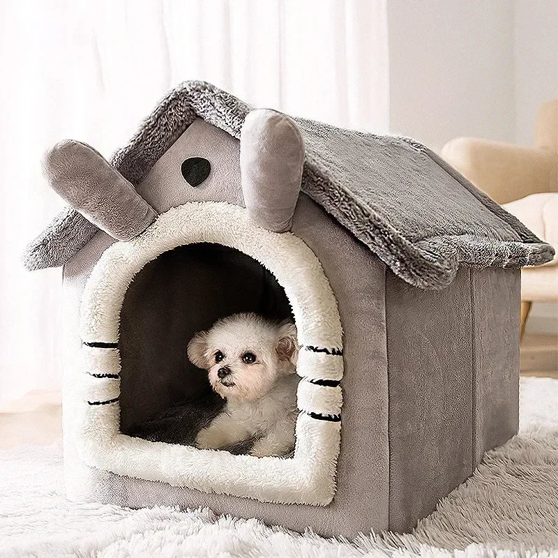 Casinha Dobrável para Gatos e Cães