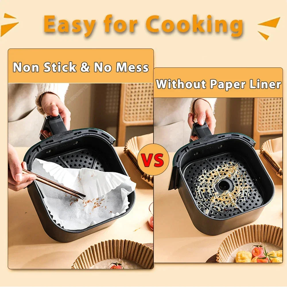 Forma Descartável Antiaderente para Air Fryer