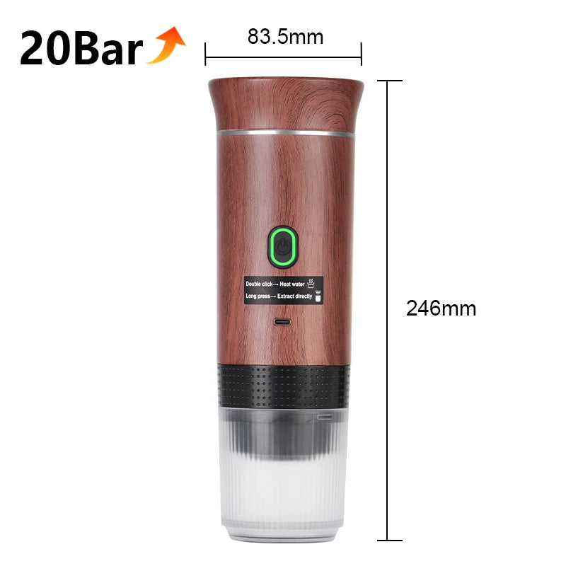 Máquina de Café Portátil 3 em 1