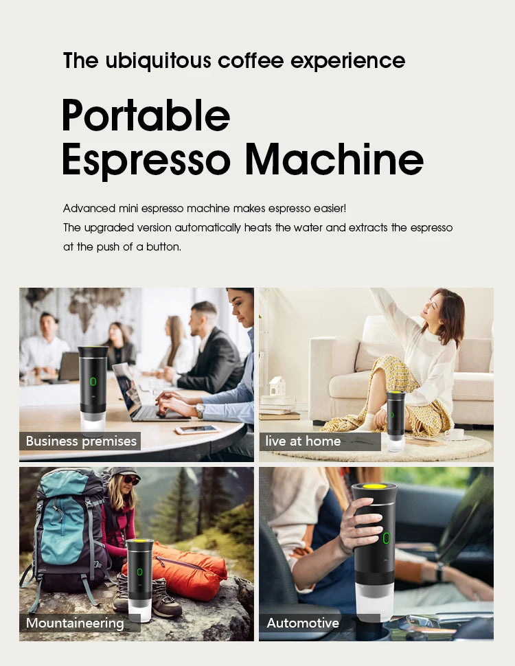 Máquina de Café Portátil 3 em 1