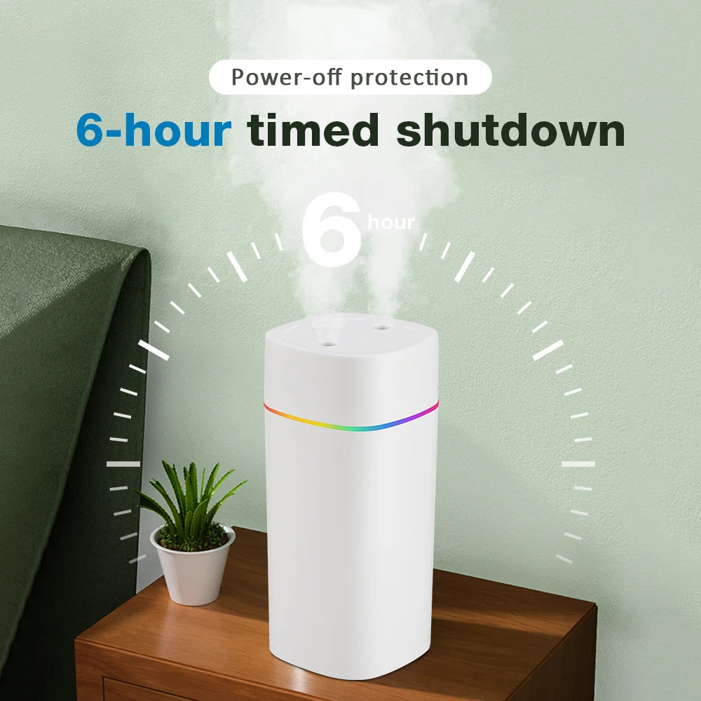 Umidificador de Ar Portátil USB 600ml