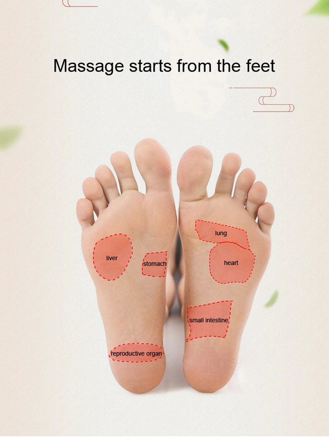 Massageador Elétrico para Pés