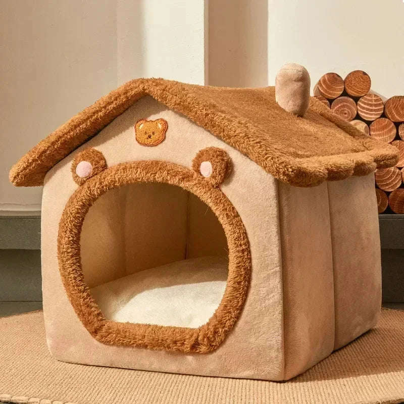 Casinha Dobrável para Gatos e Cães