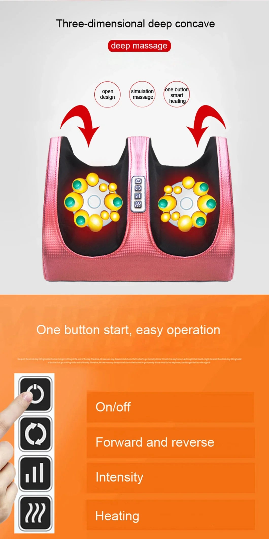 Massageador Elétrico para Pés