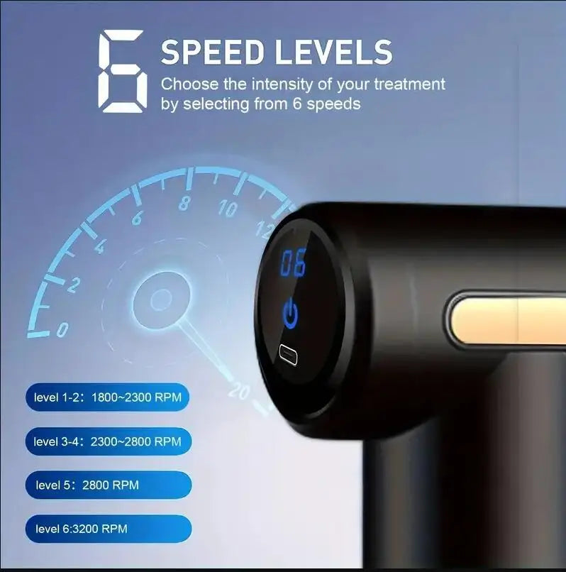 Mini Massageador Muscular Portátil