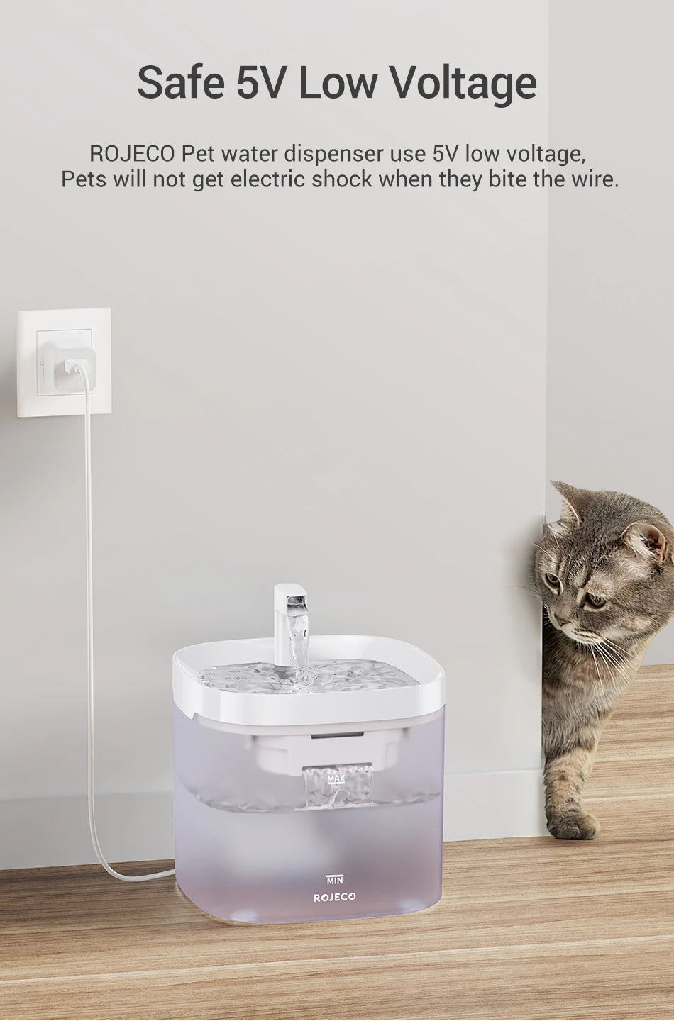 Fonte de Água Automática ROJECO