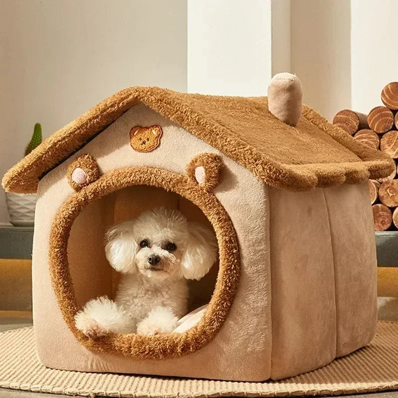 Casinha Dobrável para Gatos e Cães