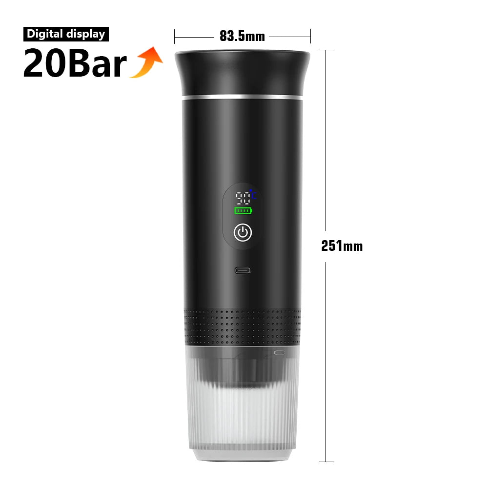 Máquina de Café Portátil 3 em 1
